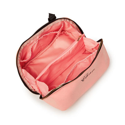 PCD Cotton Makeup & Toiletry Bag - Blush