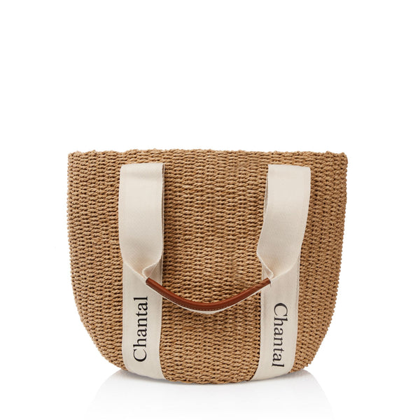 pcd. Woody Raffia Tote