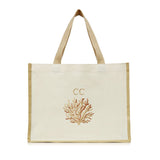 The Personalized Riviera Tote -Beige