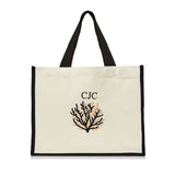 The Personalized Riviera Tote -Black
