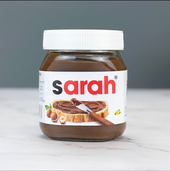Personalized Nutella Jar - Name