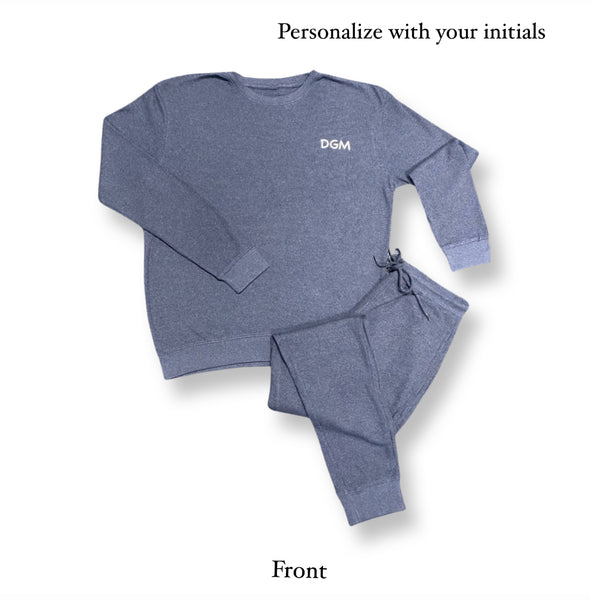 Men's Personalized Fathers Day PJ Sets ( GIRAFFE)