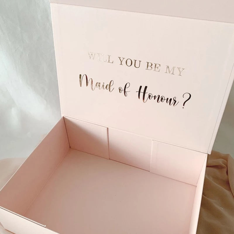 Personalized Gift Rosa Large Personalized Luxury Gift Box - Pink