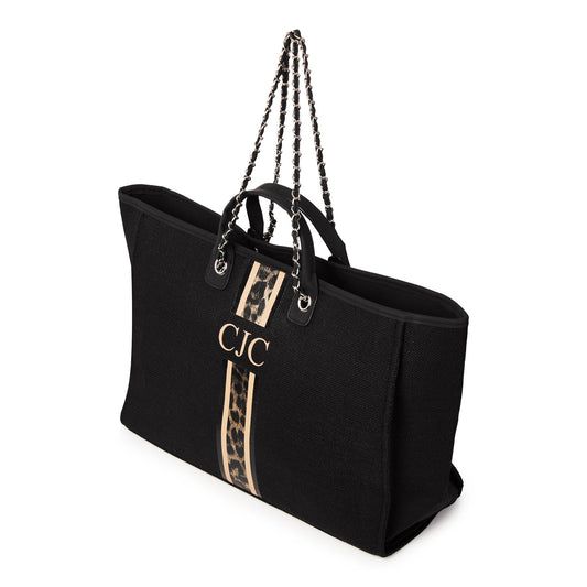 pcd.  Canvas Weekender Tote Bag - Black