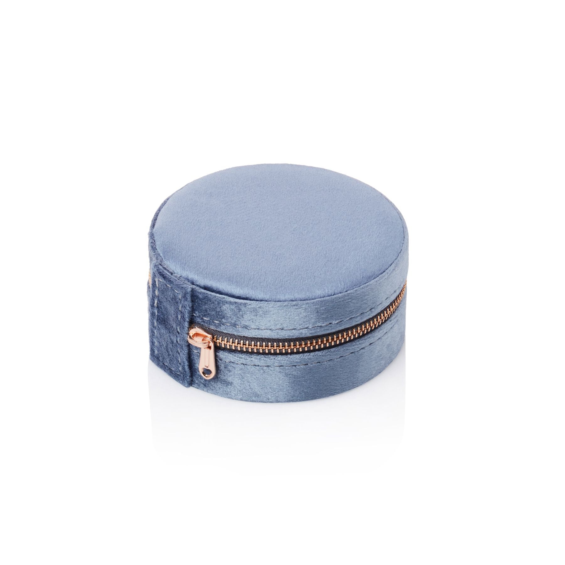 Circle Bon Voyage Jewelry Travel Case - Blue Jo