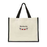 The Embroidered Teacher’s Tote - Black