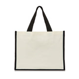 The Embroidered Teacher’s Tote - Black