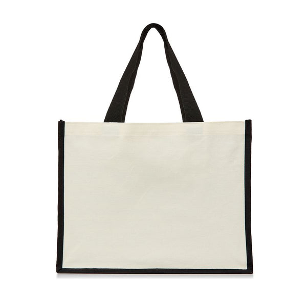 The Embroidered Teacher’s Tote - Black