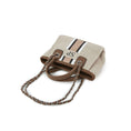 Load image into Gallery viewer, Mini pcd. Striped Canvas Tote Bag - Beige
