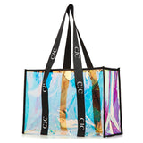Auroa Personalized Beach Tote -Black