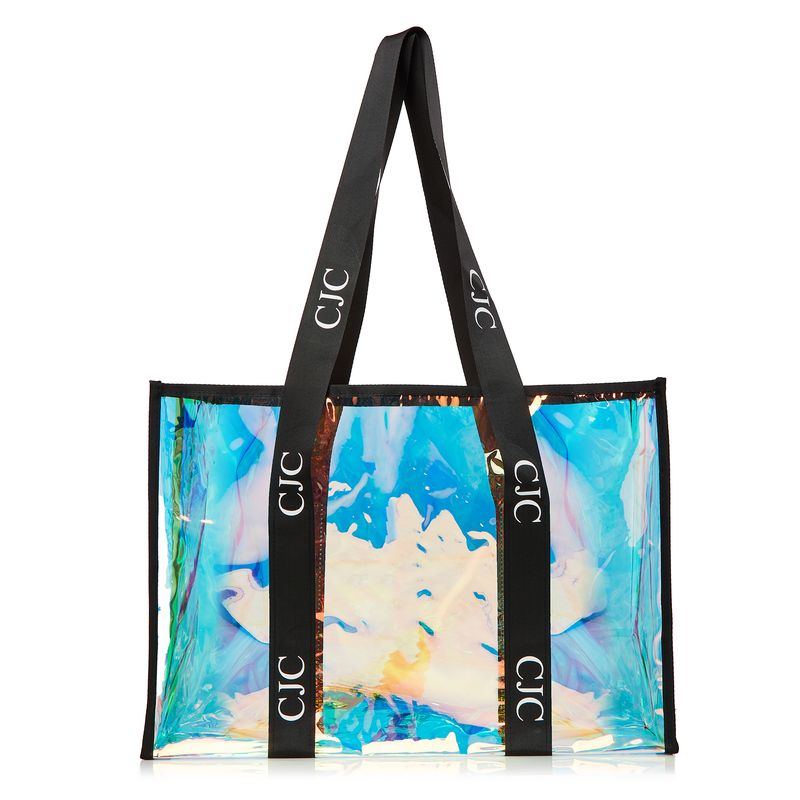Auroa Personalized Beach Tote -Black