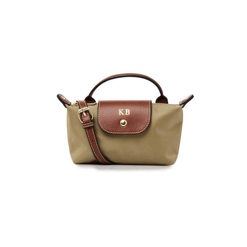 La Petite Pouch with Handle - Nude