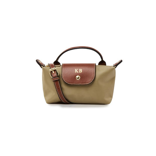 La Petite Pouch with Handle - Nude