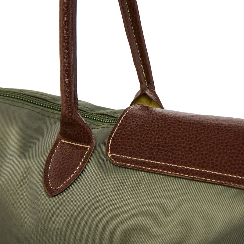 Le Voyager Large Travel Tote - Olive Green