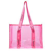 Auroa Personalized Beach Tote -Pink