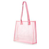 pcd. Personalized Transparent Tote - Pink