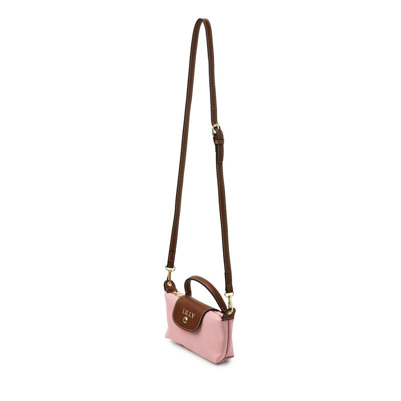 La Petite Pouch with Handle - Pink