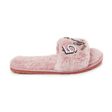 Personalized Embellished Slippers - Pink