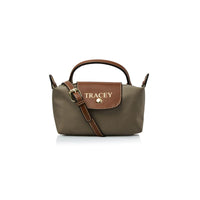 La Petite Pouch with Handle - Taupe