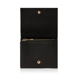 Personalized Black Tri-fold Wallet