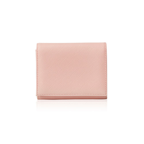 Personalized Pink Tri-fold Wallet