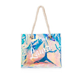 pcd. Personalized Transparent Tote - Holographic