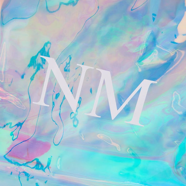 pcd. Personalized Transparent Tote - Holographic