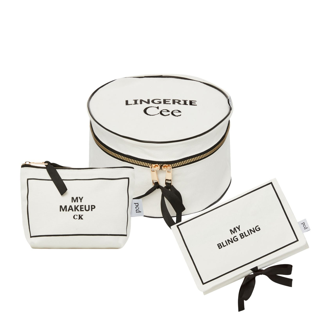 Trinket Travel Set - White