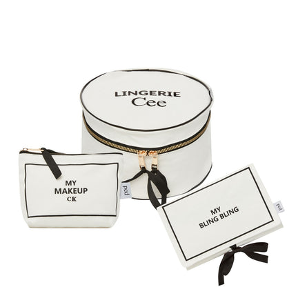 Trinket Travel Set - White