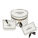 Trinket Travel Set - White