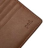 Men's Saffiano Bifold Chestnut Brown Wallet