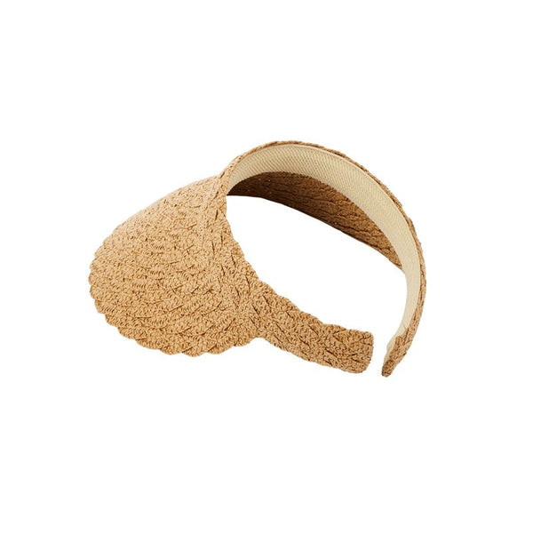 Personalized Camel Woven Visor