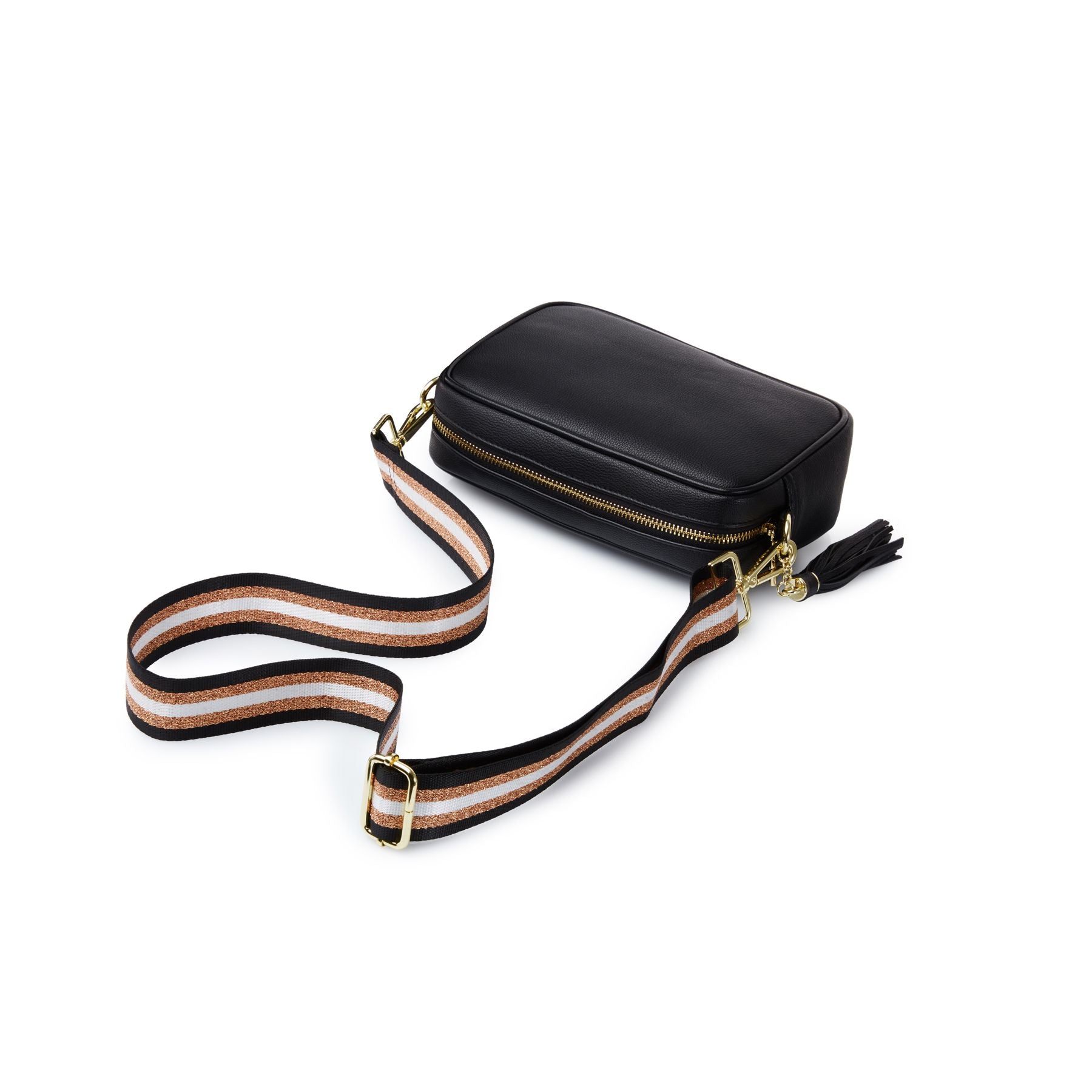 Noel Black Crossbody Bag