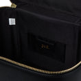 Load image into Gallery viewer, Large Black Personalized Saffiano Makeup Box
