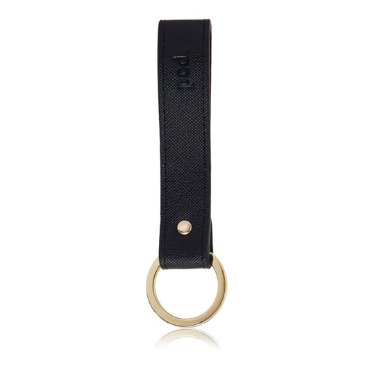 Black Super Looped Keychain