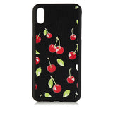 Cherry Bliss Black phone Covers