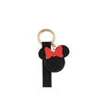 Load image into Gallery viewer, Black Red Bow Minnie Keychain
