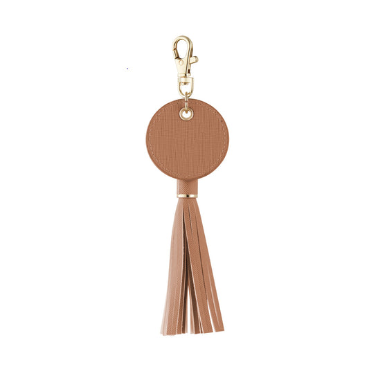 Fawn Personalized Tassel Keychain 