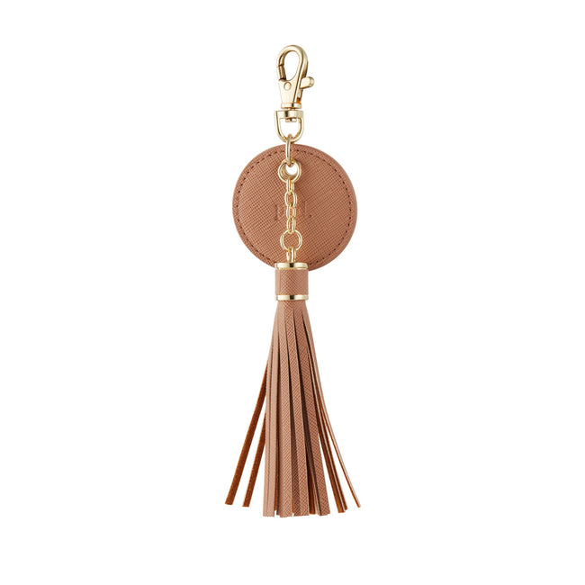 Fawn Personalized Tassel Keychain 