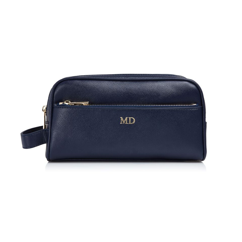 Navy Wash Bag