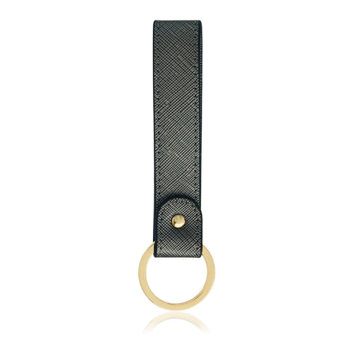 Gunmetal Super Looped Keychain