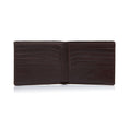 Load image into Gallery viewer, Men's Pebbled Dark Brown Bifold Wallet
