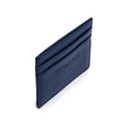 Load image into Gallery viewer, Navy Personalized Leather Cardholder
