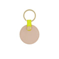 Load image into Gallery viewer, Nude Luxe Lumo Yellow Circle Keychain
