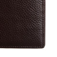 Load image into Gallery viewer, Men's Pebbled Dark Brown Bifold Wallet
