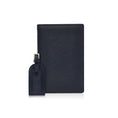 Load image into Gallery viewer, Navy Passport Holder and Luggage Tag Set
