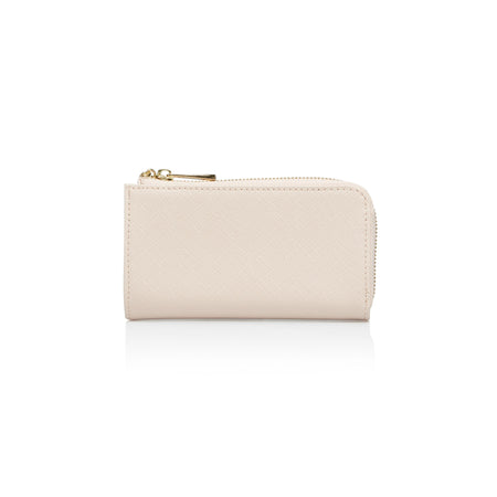 Coral Card Holder with zipper