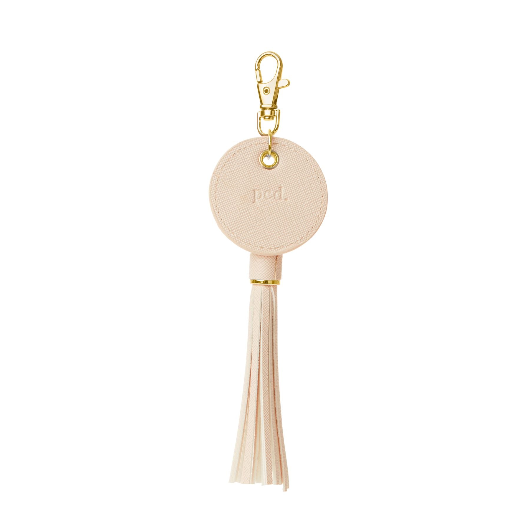 Nude Personalized Tassel Keychain