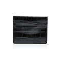 Load image into Gallery viewer, Black Moc Croc Card Holder
