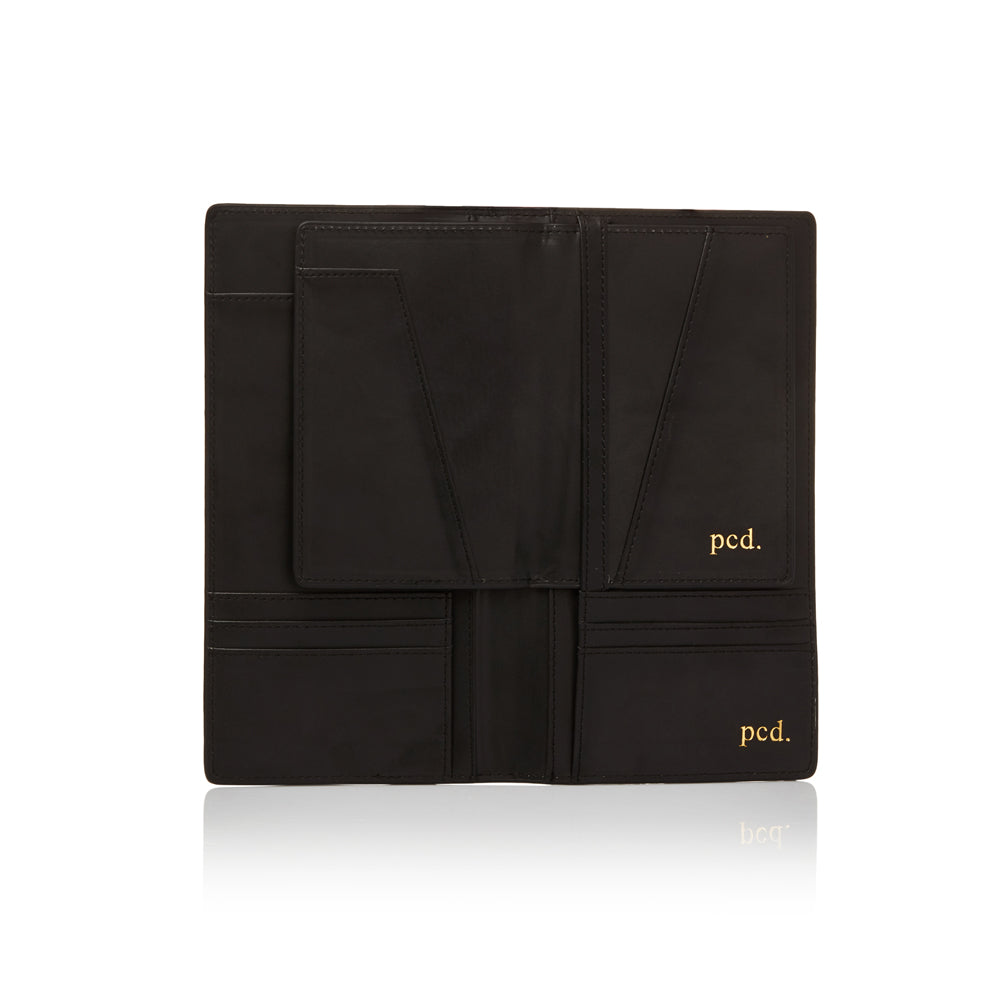 Black Travel Folder